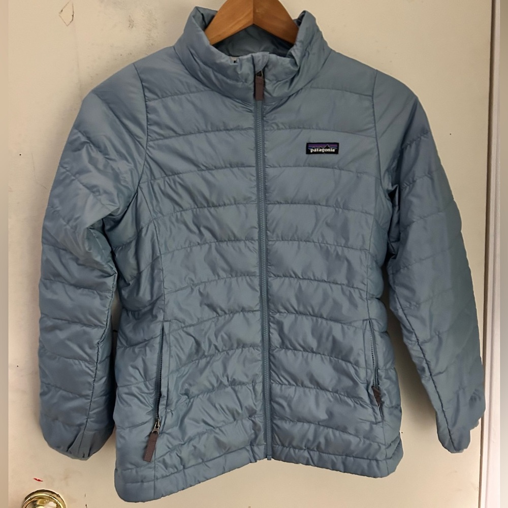 Baby blue Girls Patagonia jacket